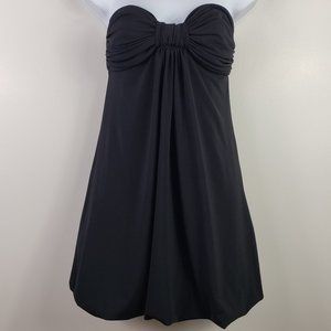 Marciano Strapless Dress Womens Small Black Mini